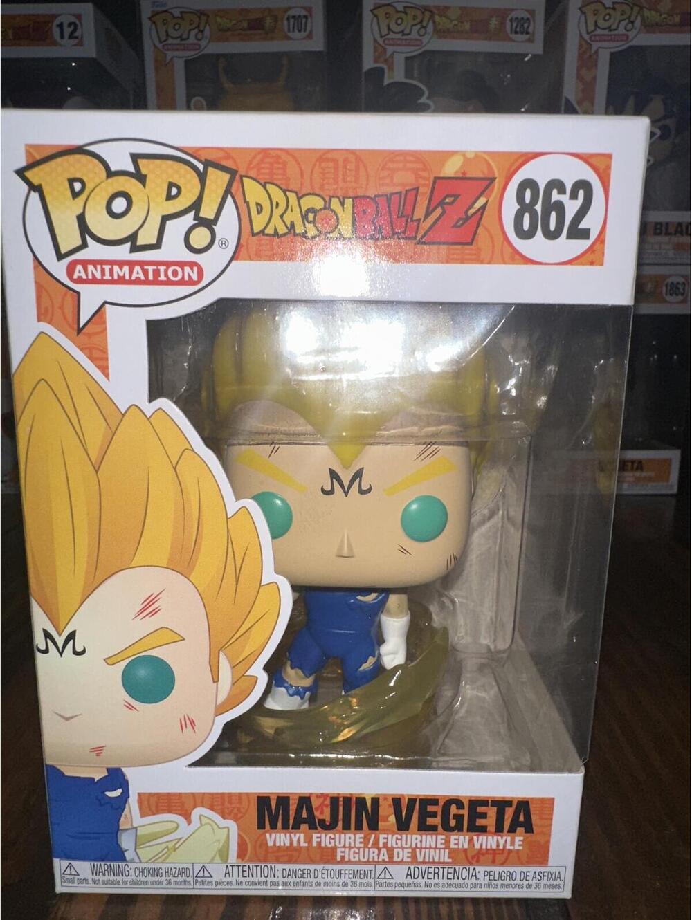 Funko Pop Animation Dragon Ball Z Majin Vegeta #862 Vinyl Figure